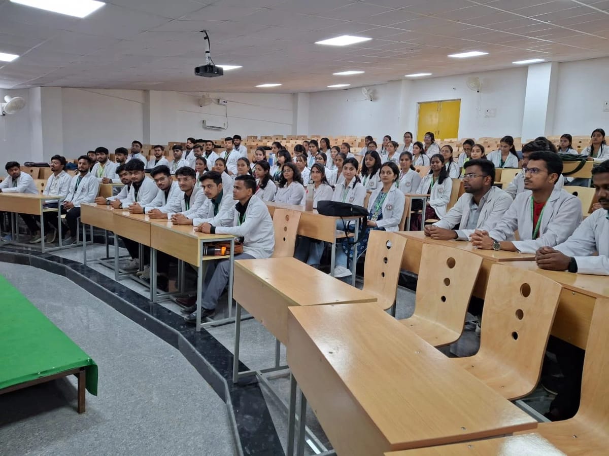 The Himalaya Medical College classroom, Patna