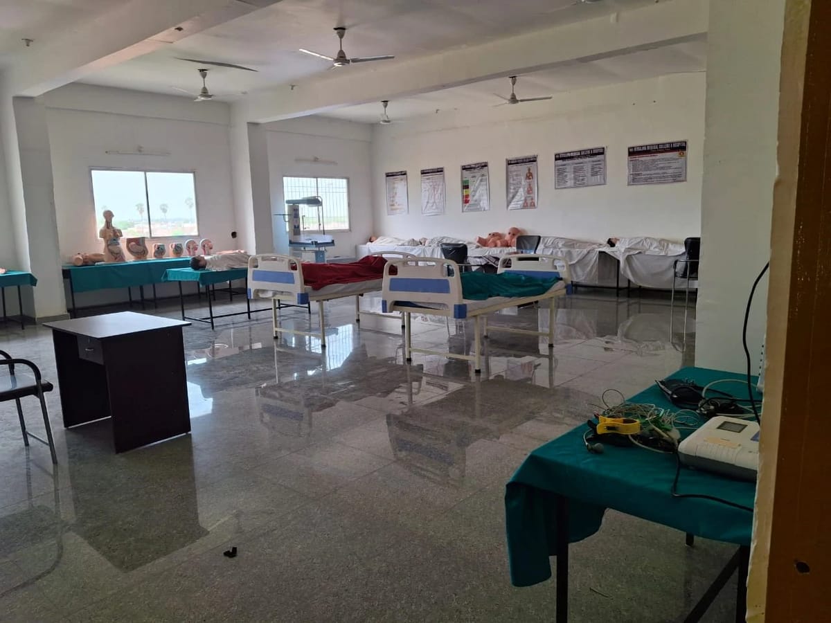 Practice Room at Himalaya Medical College, Patna