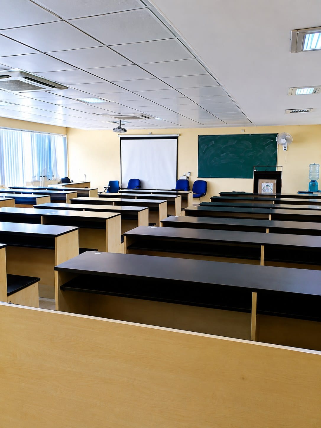 A lecture hall at HIMSR, Delhi