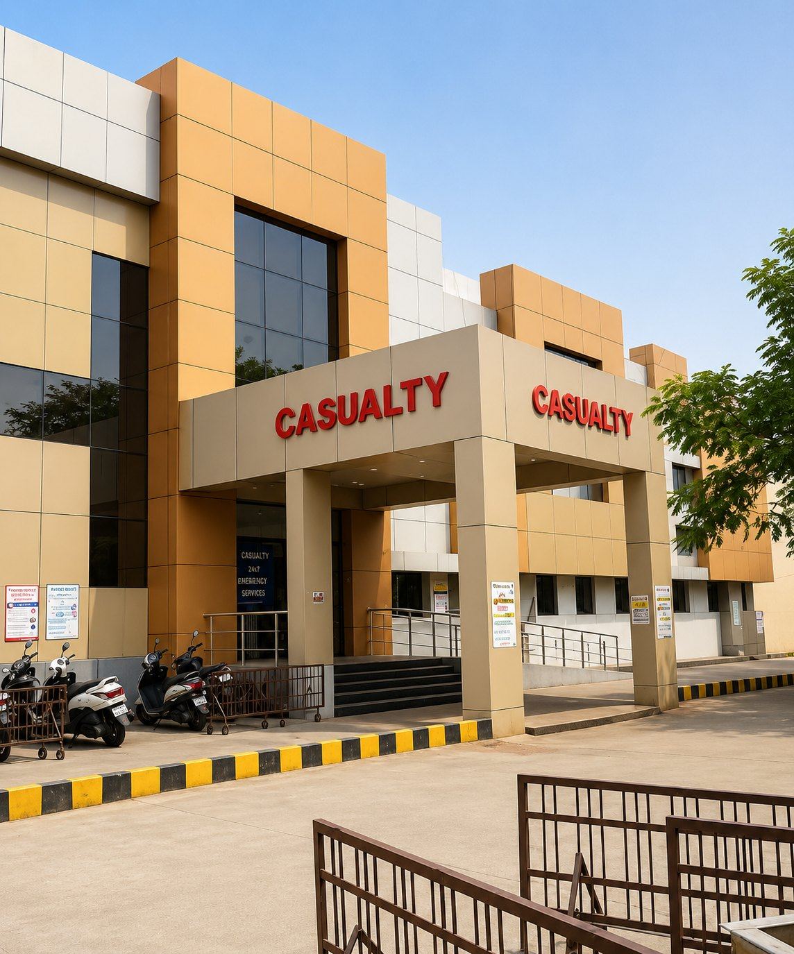 The IGGMC Nagpur casualty block