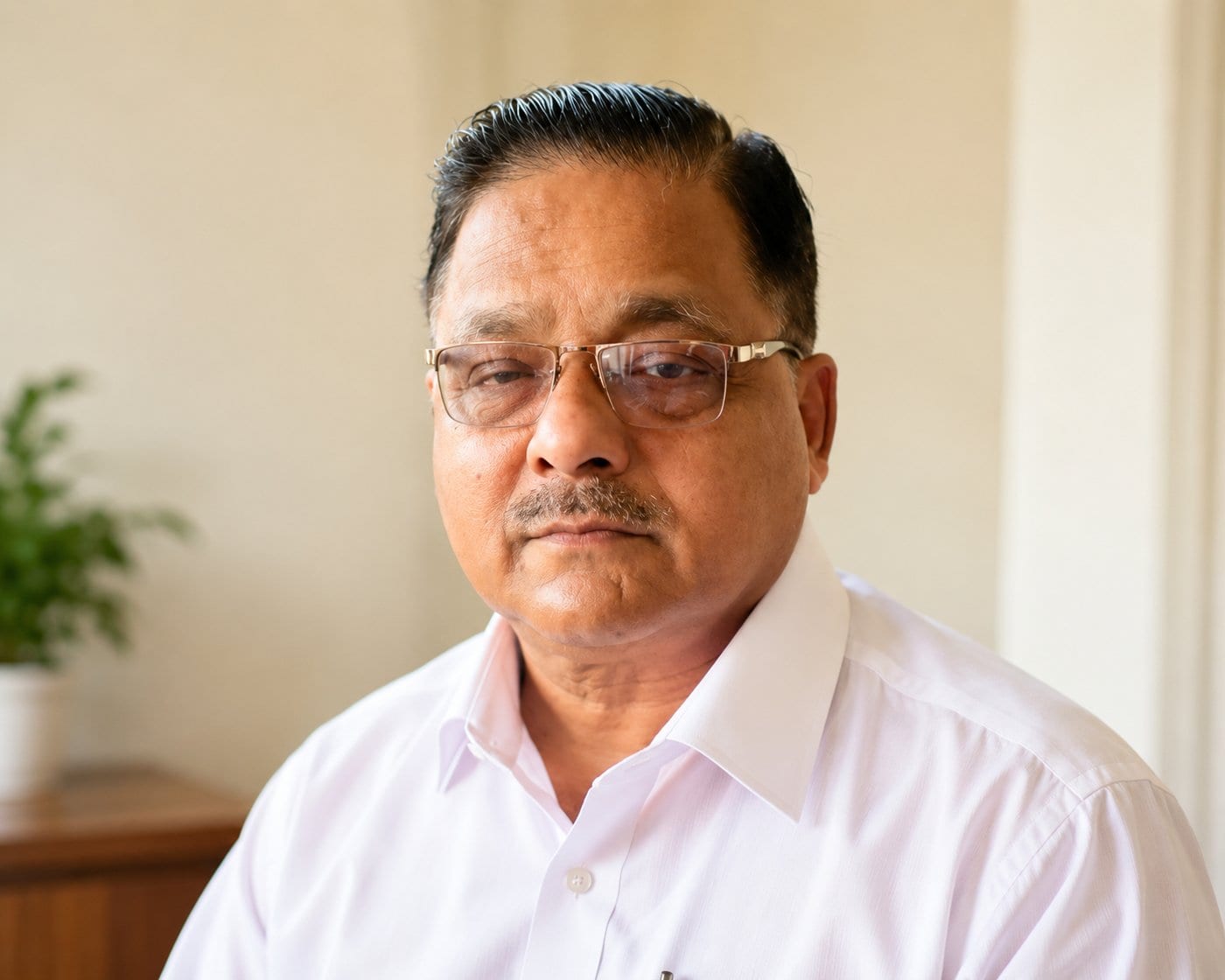 Portrait of Prof. K. N. Udupa, founding principal