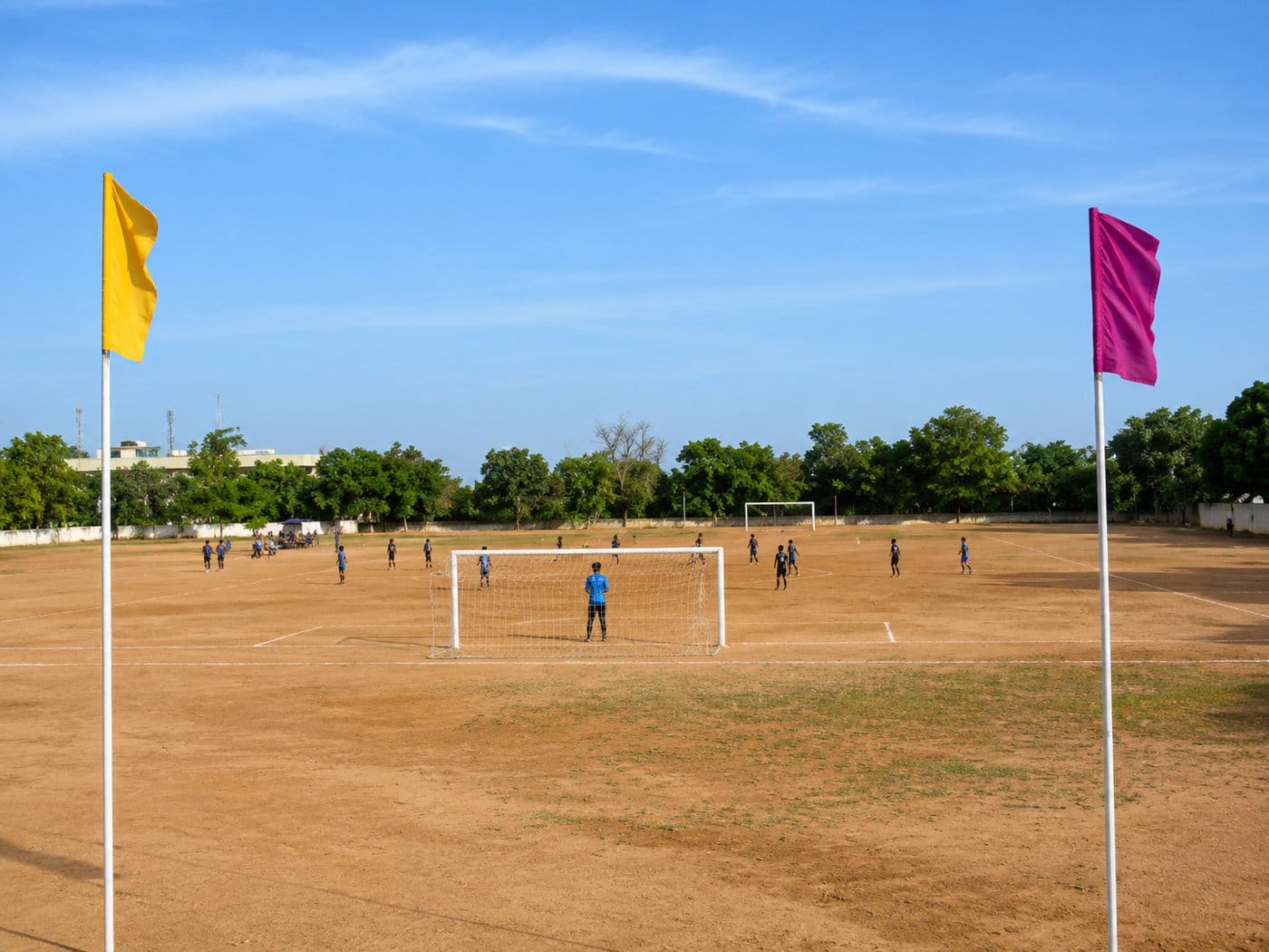 The JIPMER campus sports ground
