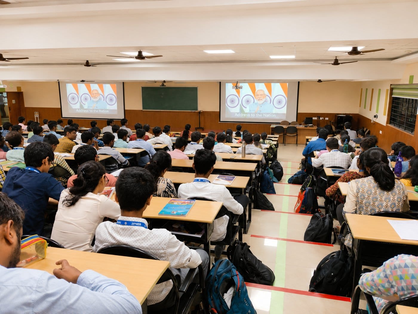 Students in a JIPMER Puducherry classroom