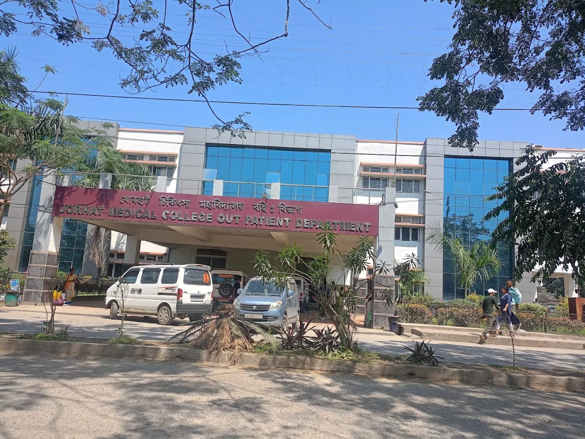 A Jorhat Medical College OPD, Jorhat