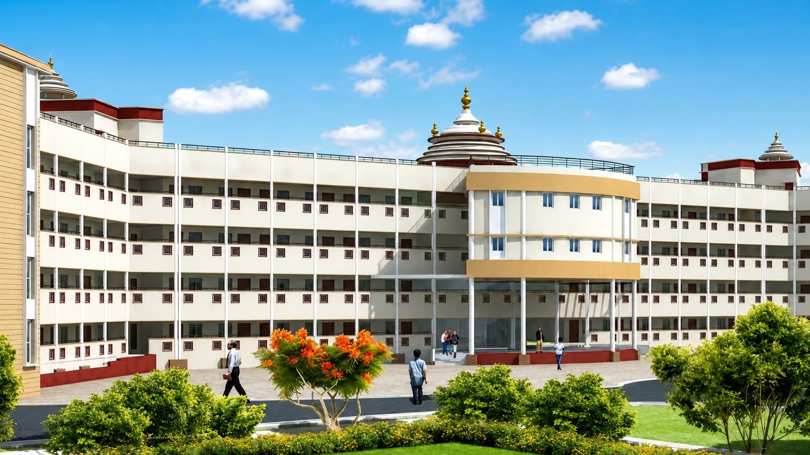 The main building of JSS Medical College, Mysuru