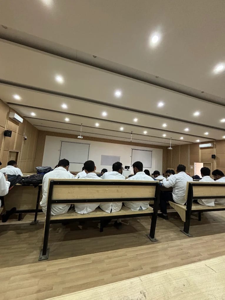 A lecture hall at Katihar Medical College, Katihar
