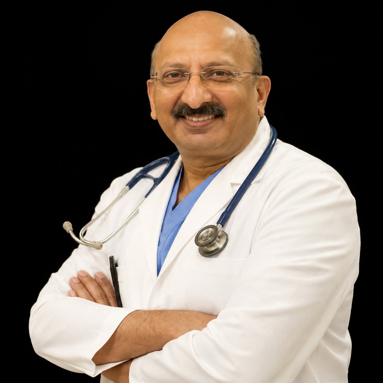 Portrait of Dr. Naresh Trehan