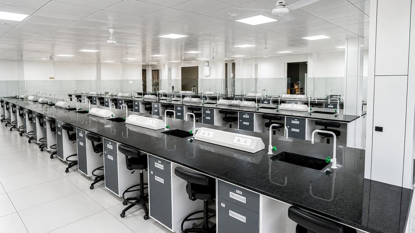A modern laboratory at KIMS Karad