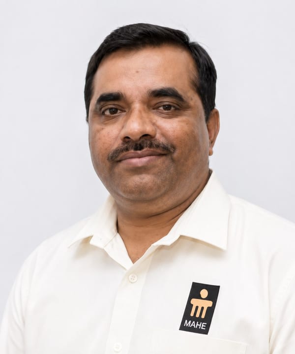 Portrait of Dr. B. Unnikrishnan, Dean