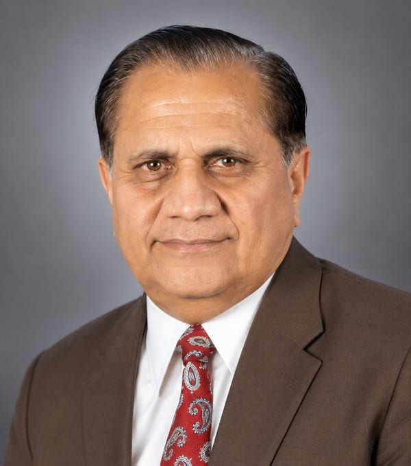 Portrait of Dr. Ramdas M. Pai, Chancellor