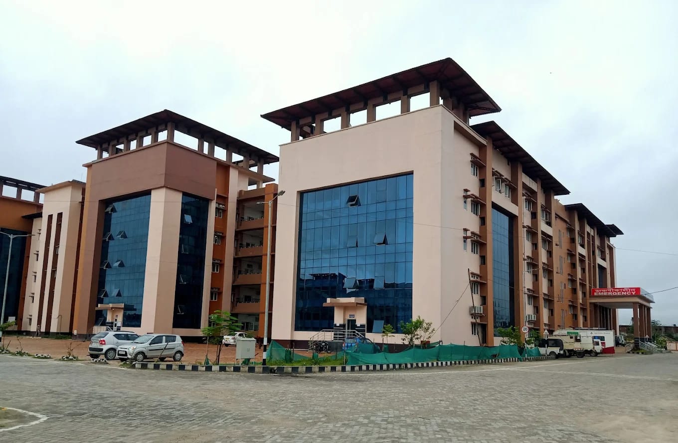 The Lakhimpur Medical College campus, North Lakhimpur