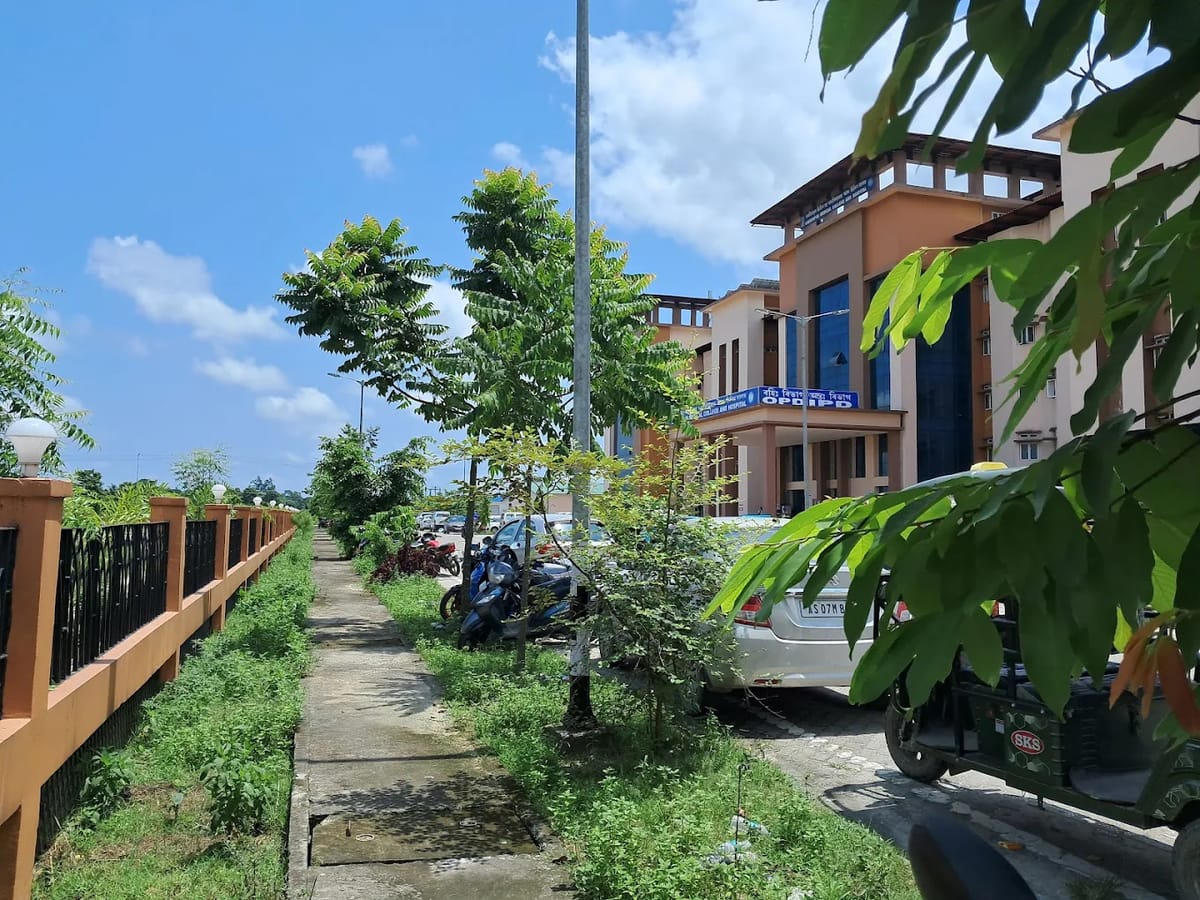 A Lakhimpur Medical College campus view, North Lakhimpur