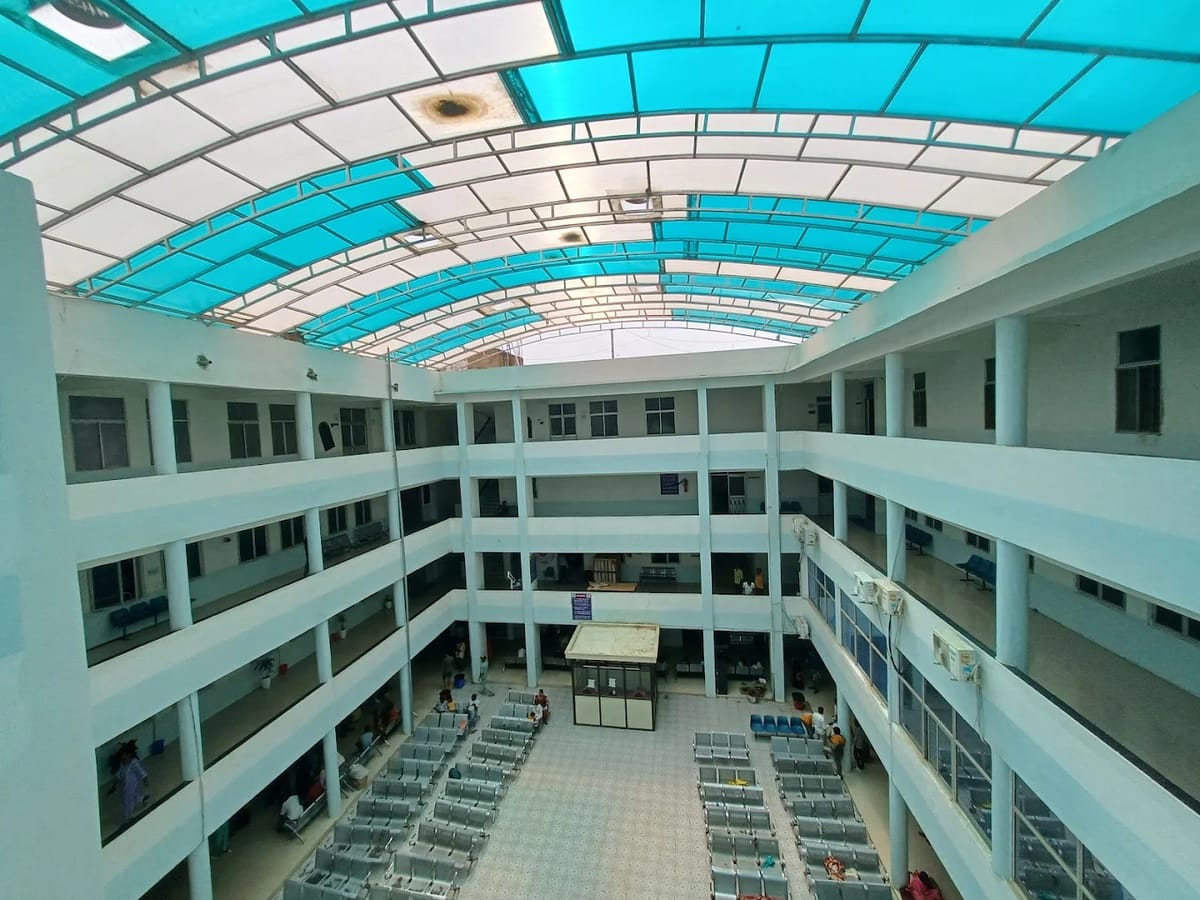Campus at Lord Buddha Koshi Medical College, Saharsa