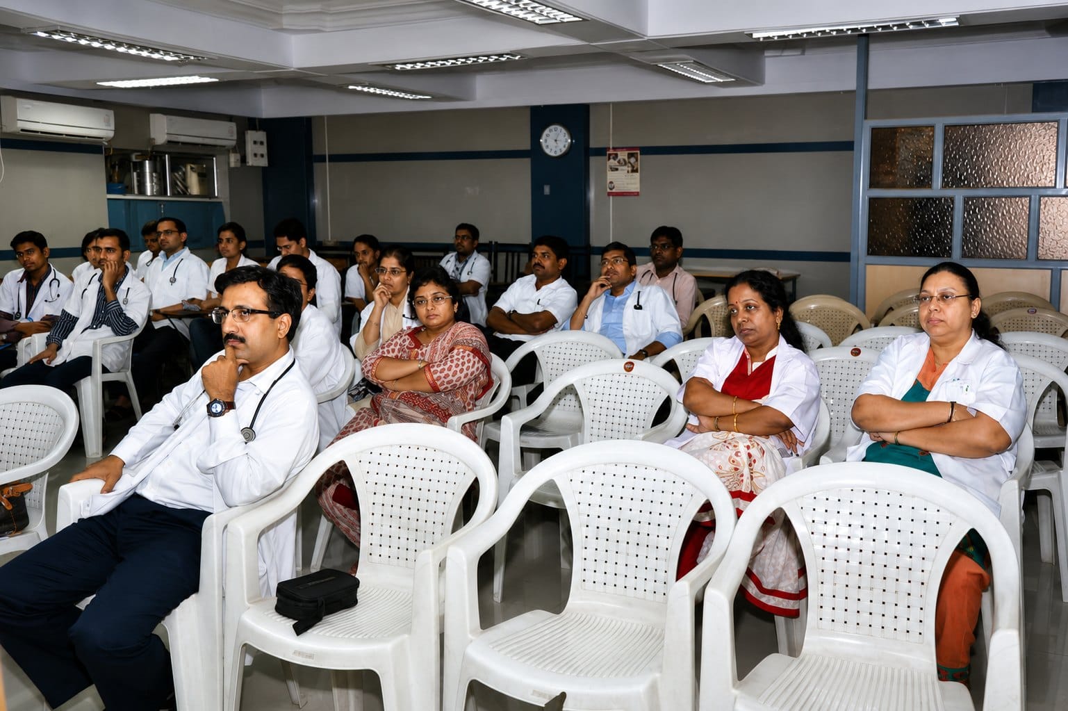 An academic seminar session at LTMMC