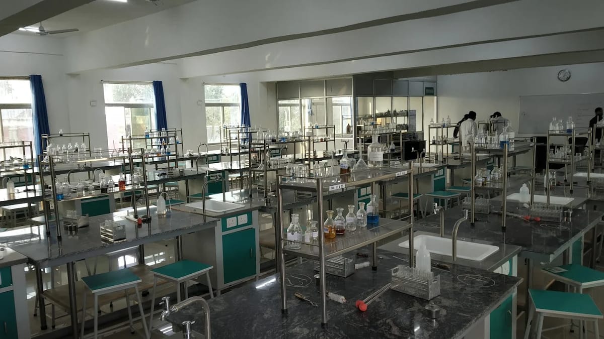 Lab at Madhubani Medical College Hospital, Madhubani