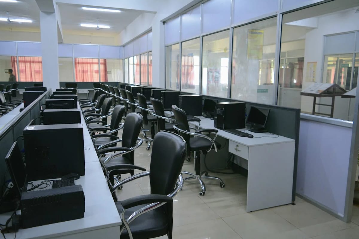 Computer Lab at Madhubani Medical College, Madhubani