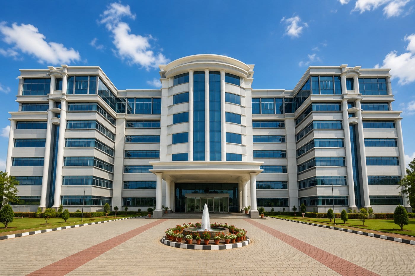 A modern MMC campus building