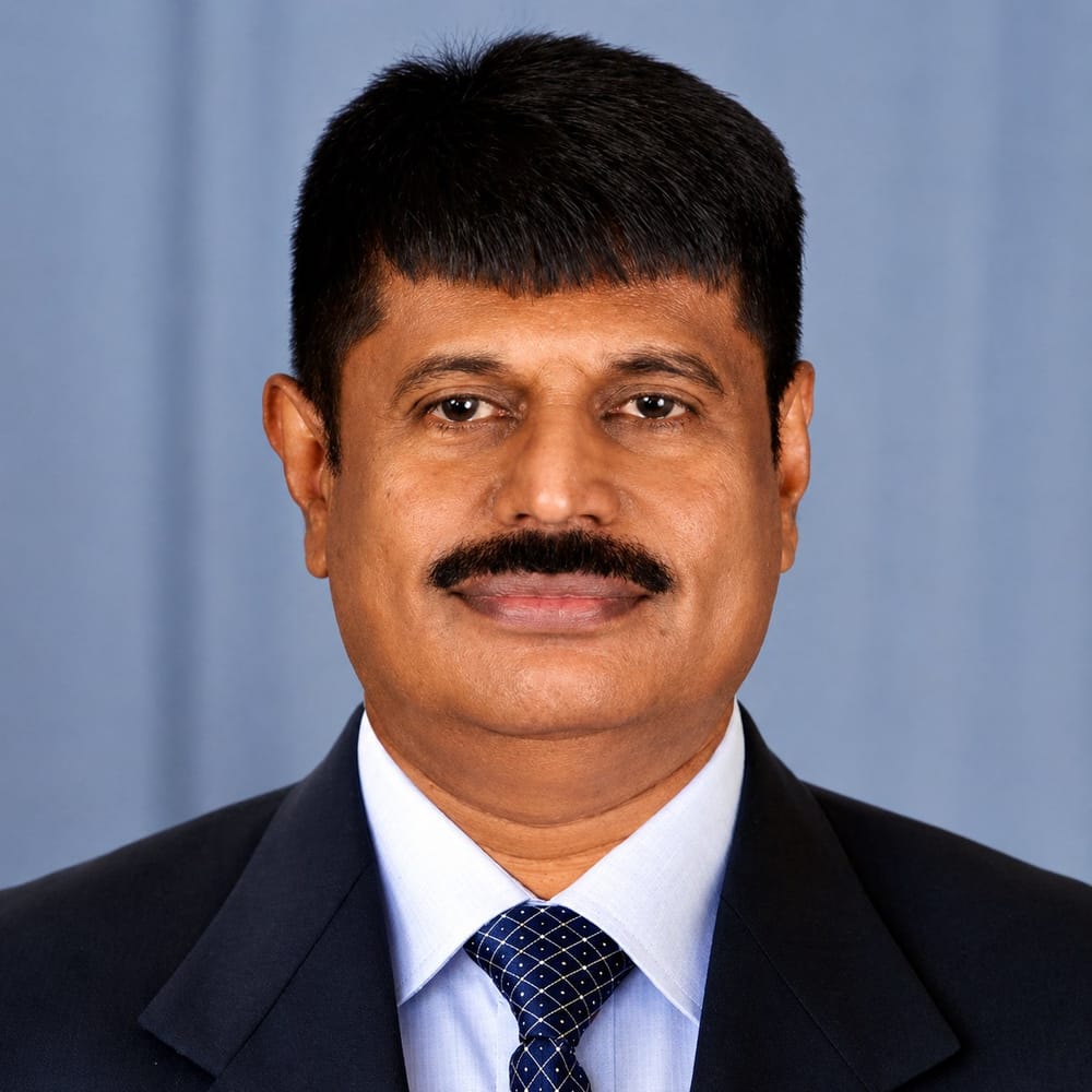 Portrait of Dr. Nanjaraj C. P., Director & Dean