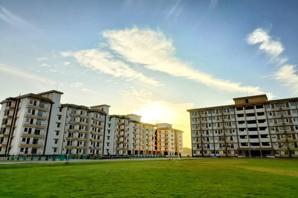 The Nalbari Medical College campus frontage, Nalbari