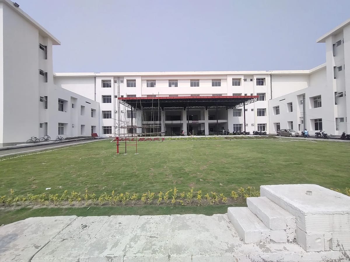 A Nalbari Medical College campus view, Nalbari