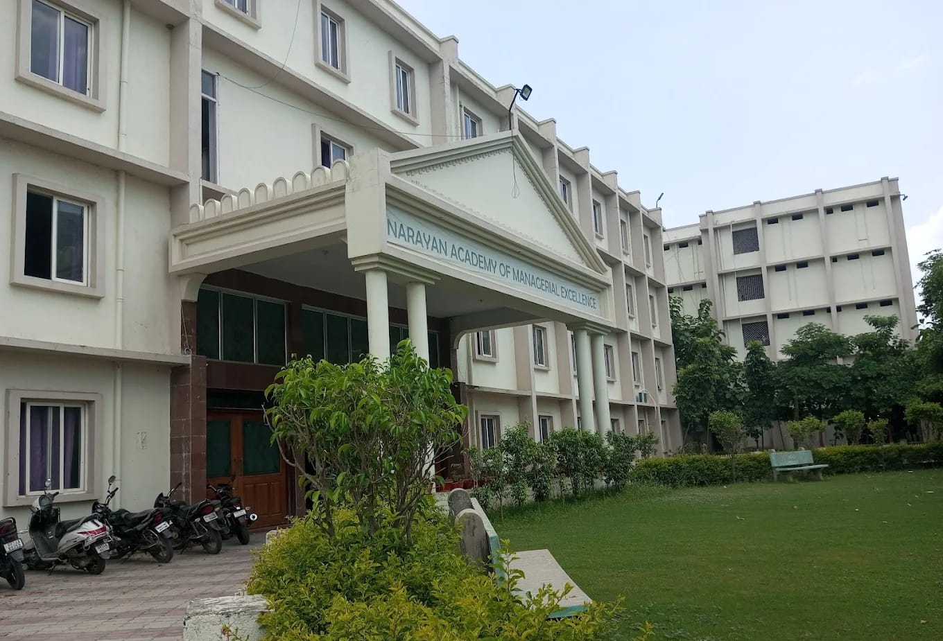 Front View of Narayan Medical College, Sasaram
