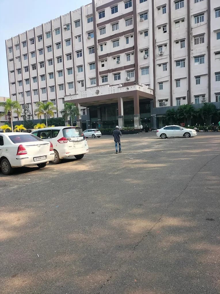 A tiered lecture hall at Narayana Medical College, Nellore