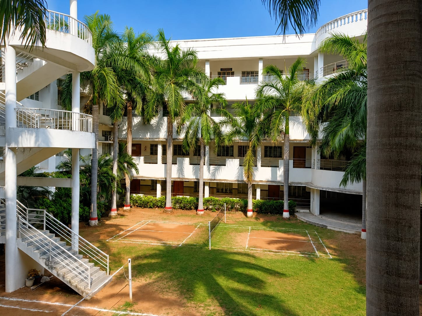 The Nimra Institute of Medical Sciences library / academic block, Krishna District