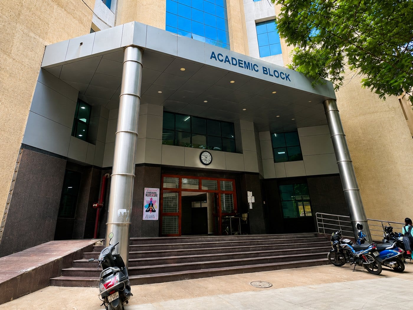 The Academic Block at Osmania Medical College