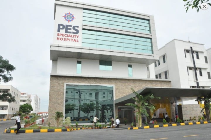 The PES Speciality Hospital building, Kuppam