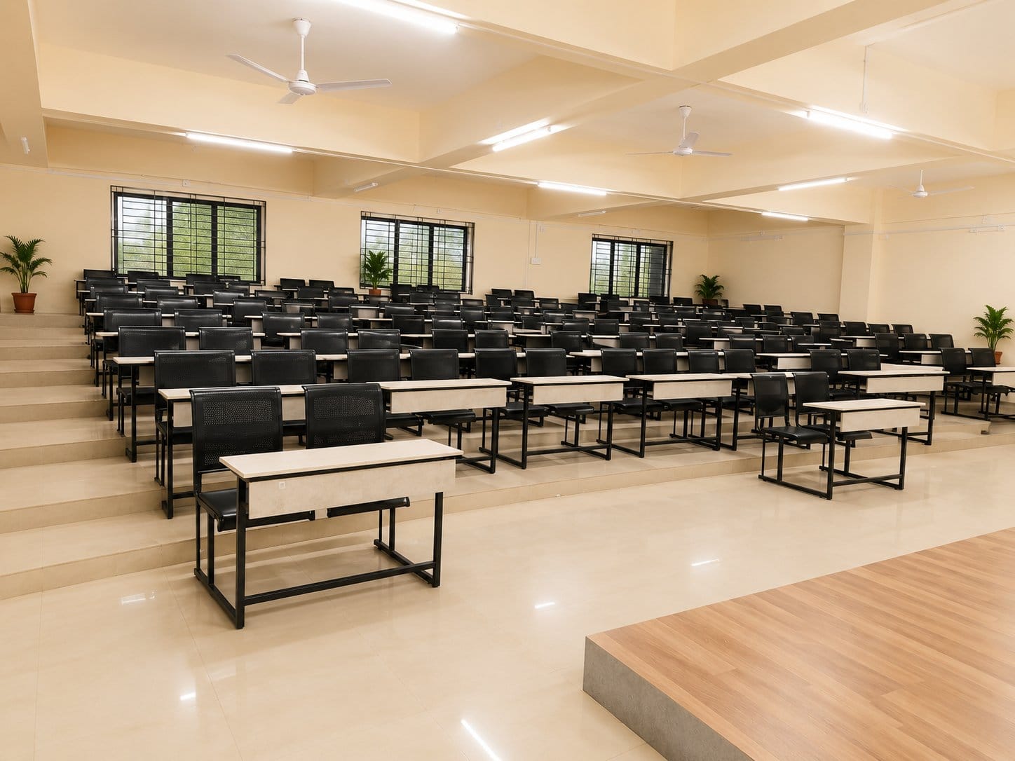 A lecture hall at RCSM GMC
