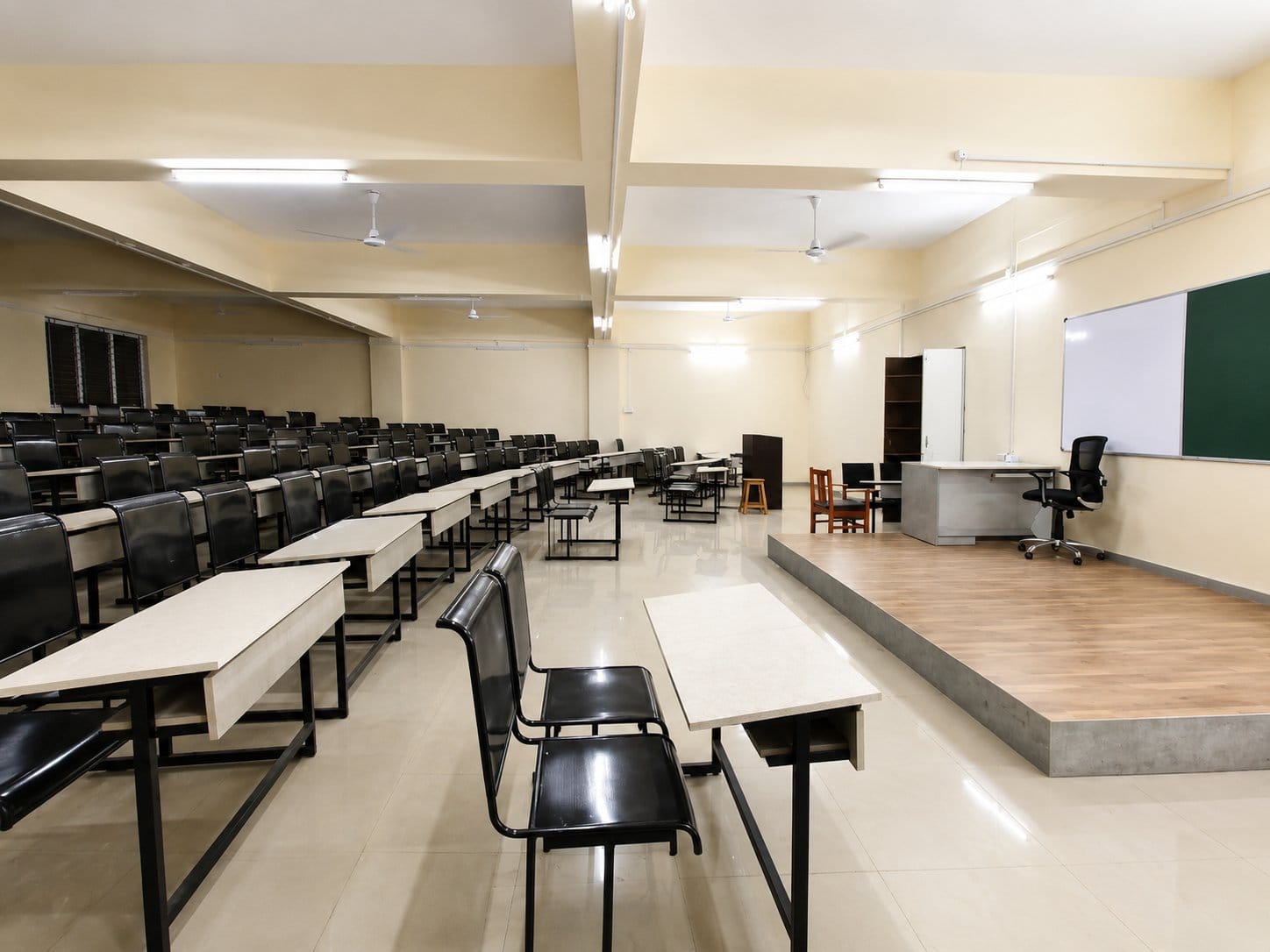 A lecture hall at RCSM GMC