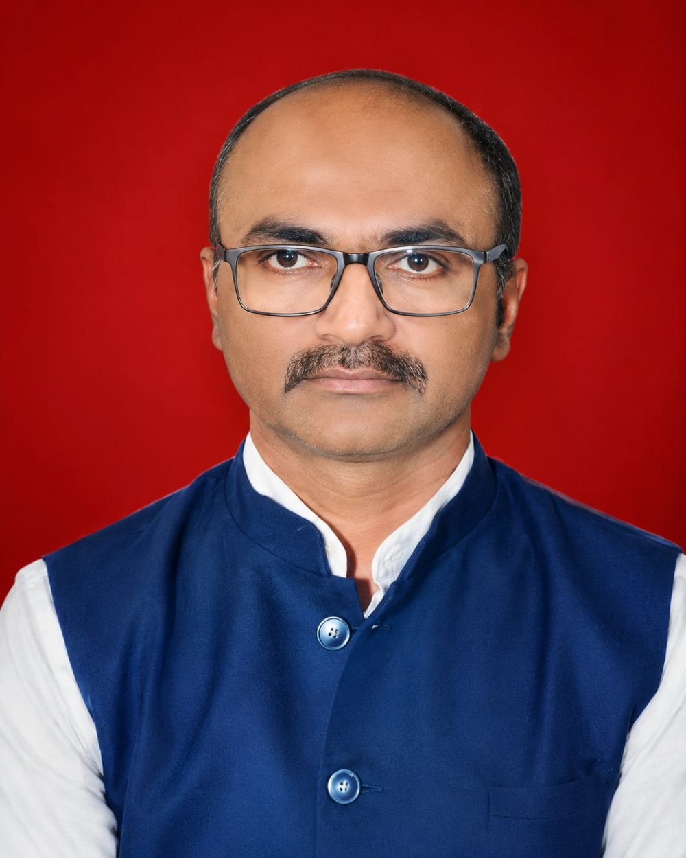 Portrait of Dr. Sadanand Bhise, Dean