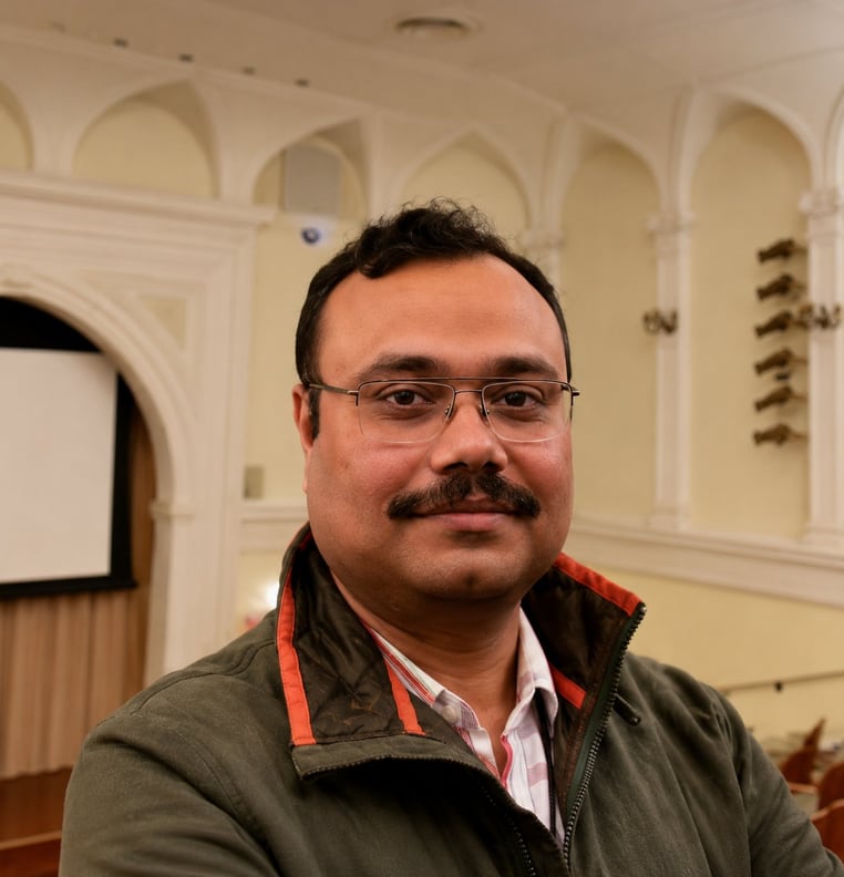 Portrait of Prof. (Dr.) Manas Kumar Bandyopadhyay, Principal