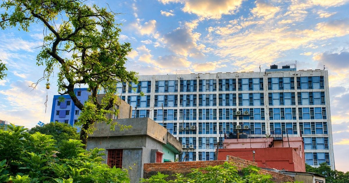 The R.G. Kar Medical College and Hospital building, Kolkata