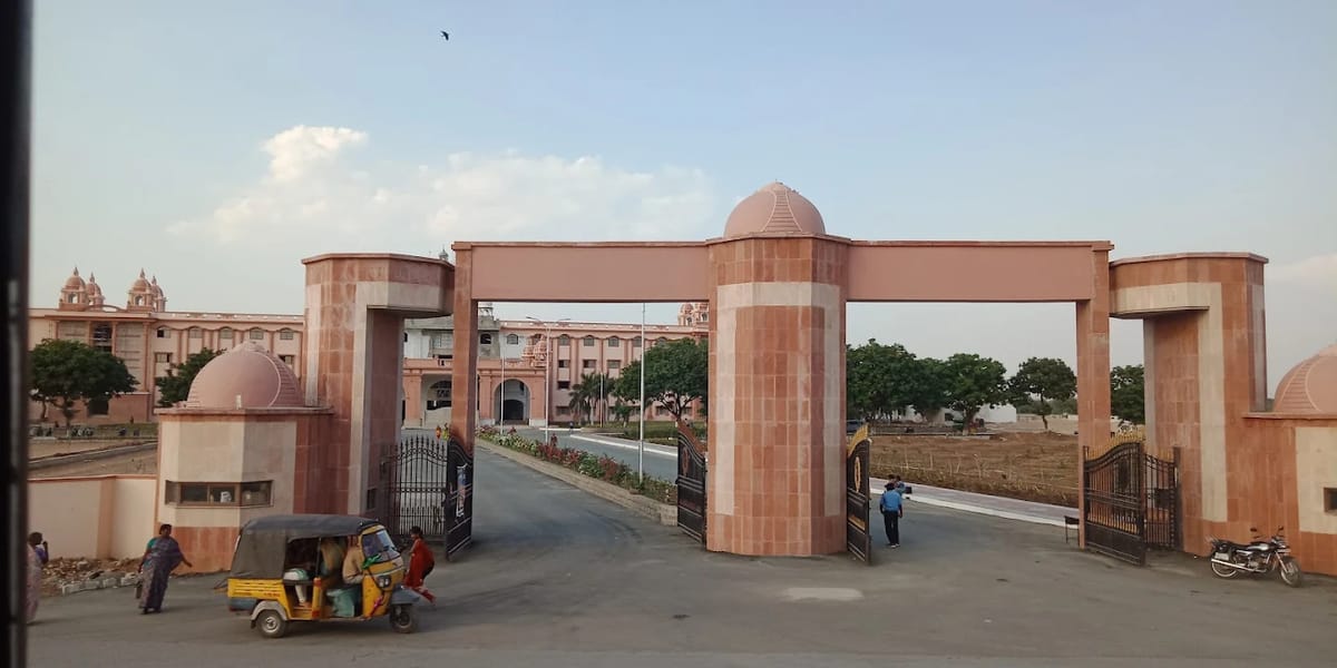 Main Gate of Santhiram Medical College, Nandyal