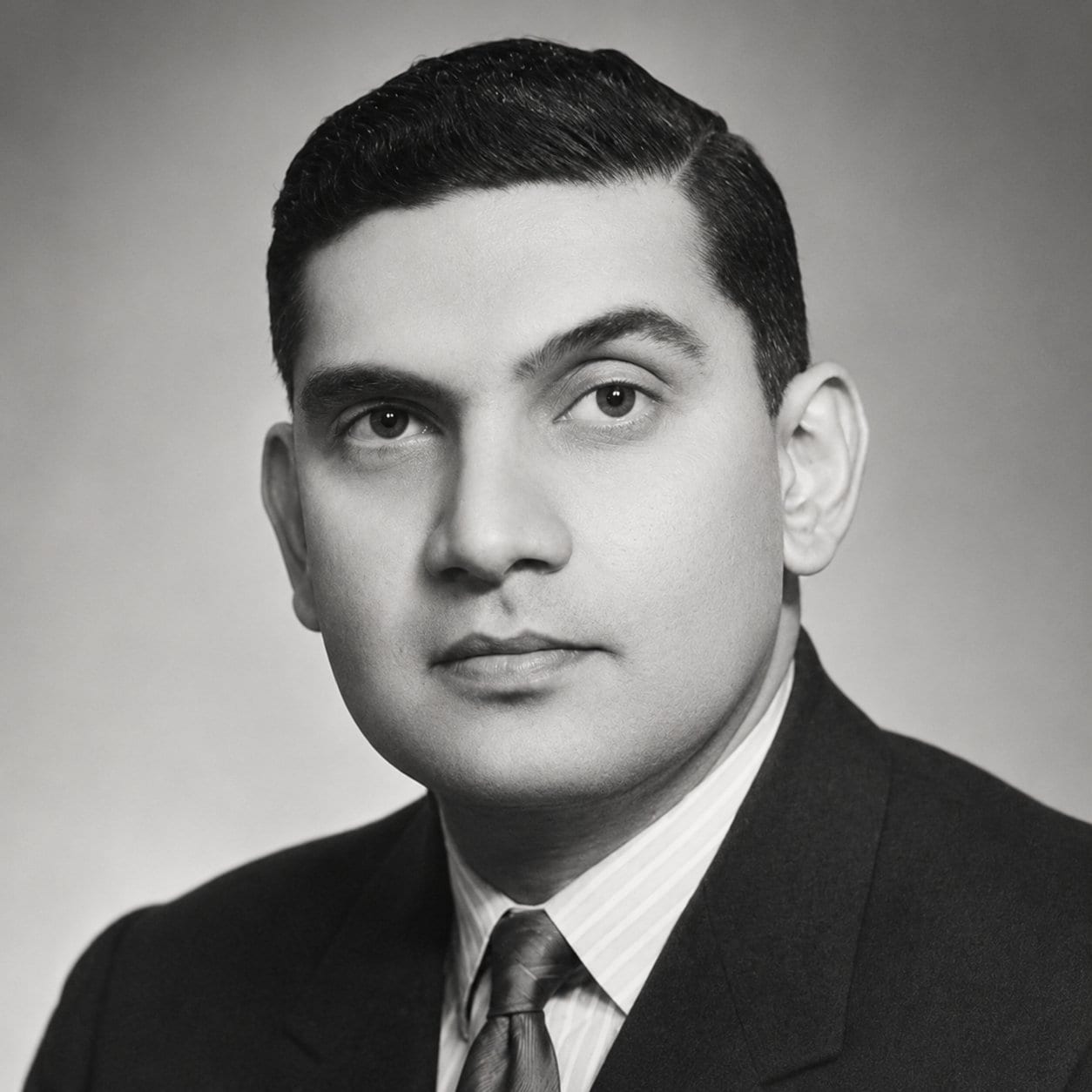Portrait of Dr. P. K. Sen