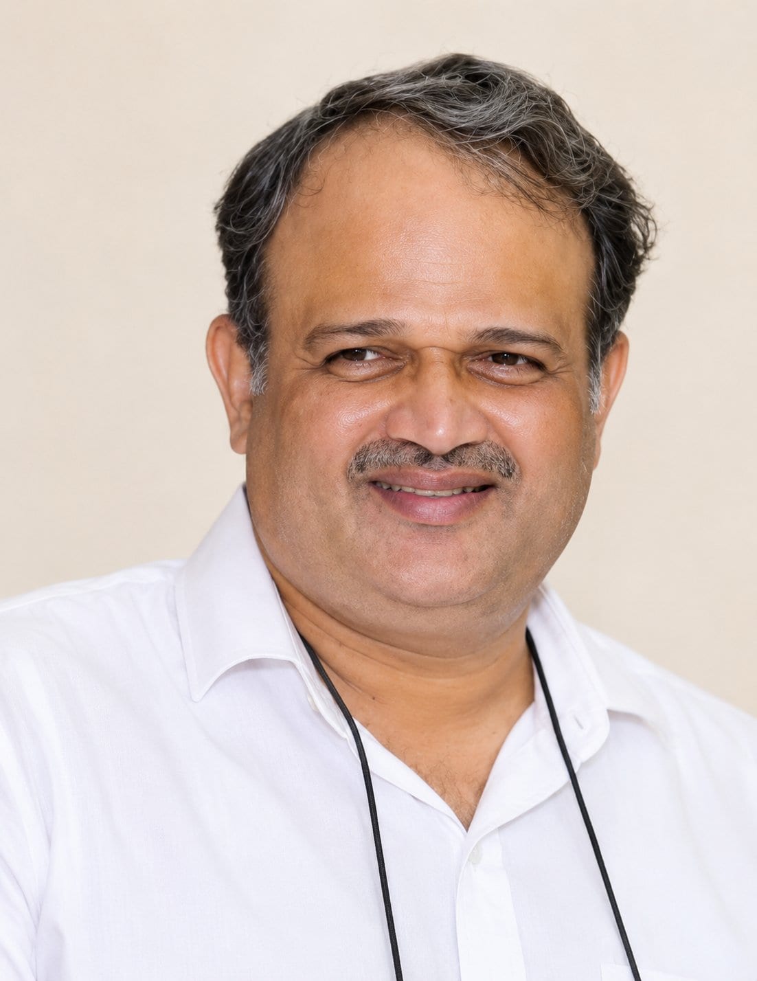 Portrait of Dr. Mohan Madhav Desai, Medical Superintendent