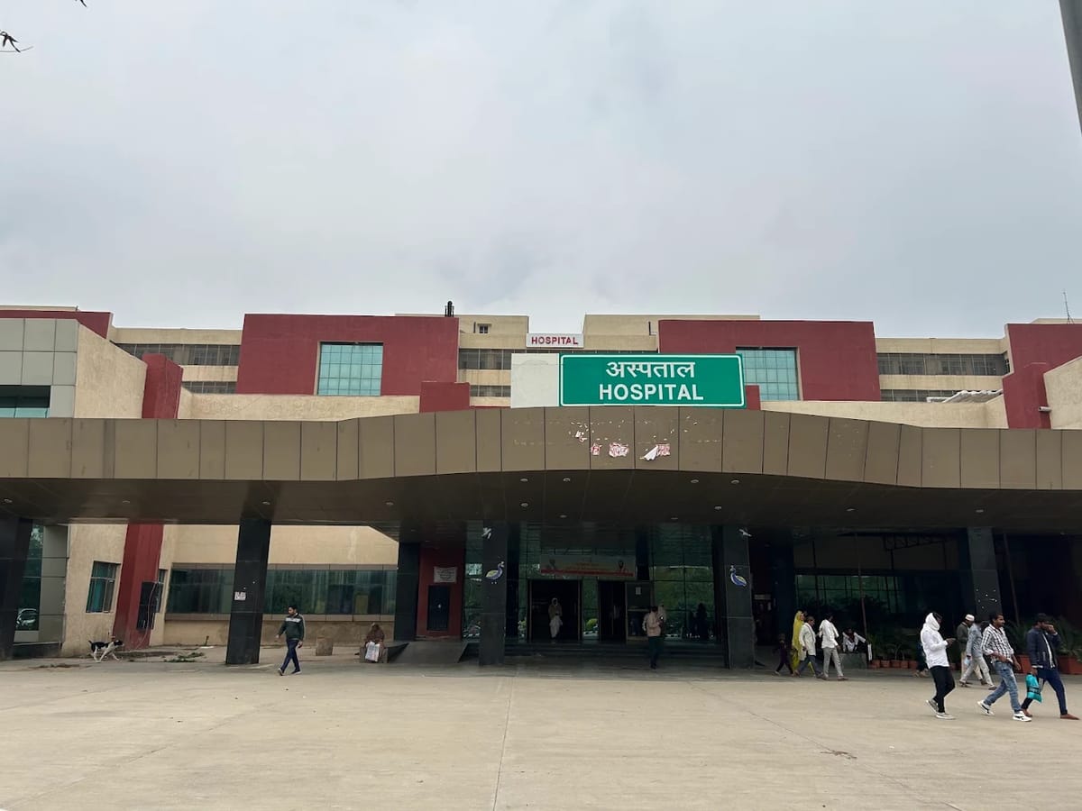 Shaheed Hasan Khan Mewati Government Medical College, Nalhar academic block, Nuh