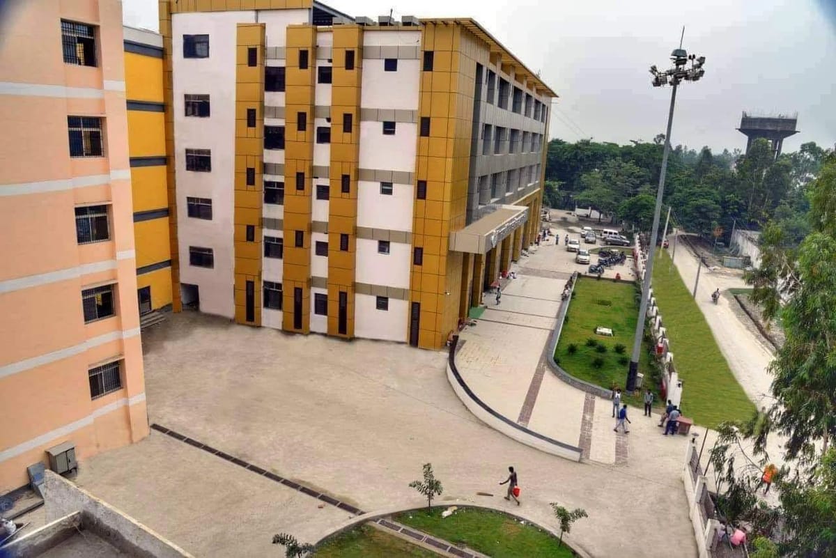 A Shri Krishna Medical College view, Muzaffarpur
