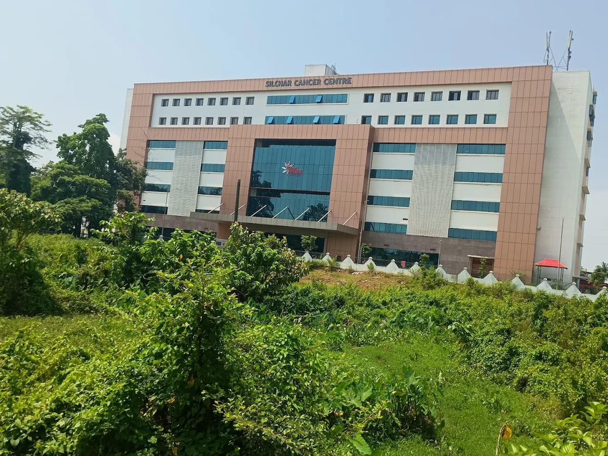 The Silchar Medical College campus frontage, Silchar