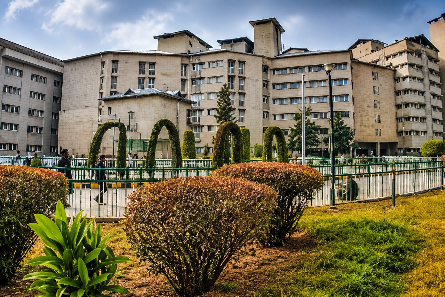 A SKIMS Soura campus building