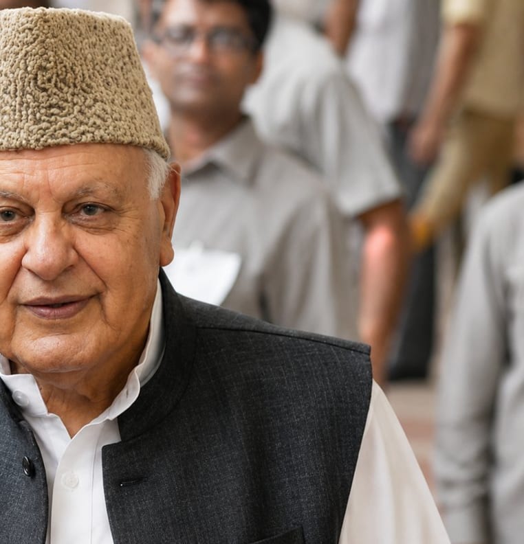 Portrait of Dr. Farooq Abdullah