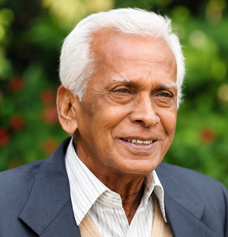 Portrait of Dr. Govindappa Venkataswamy (Dr. V)