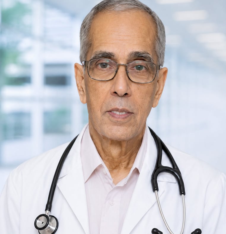 Portrait of Dr. A. Aravind, Dean, Stanley Medical College