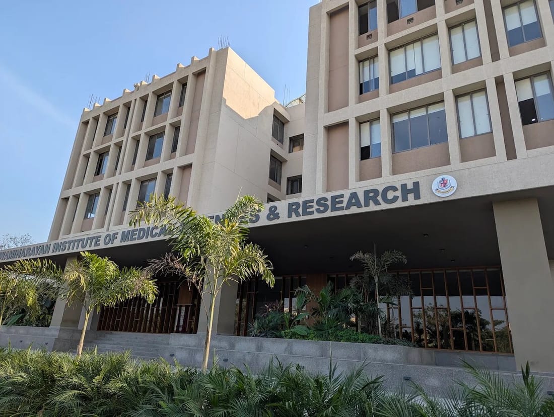 Swaminarayan Institute of Medical Sciences and Research campus grounds, Kalol