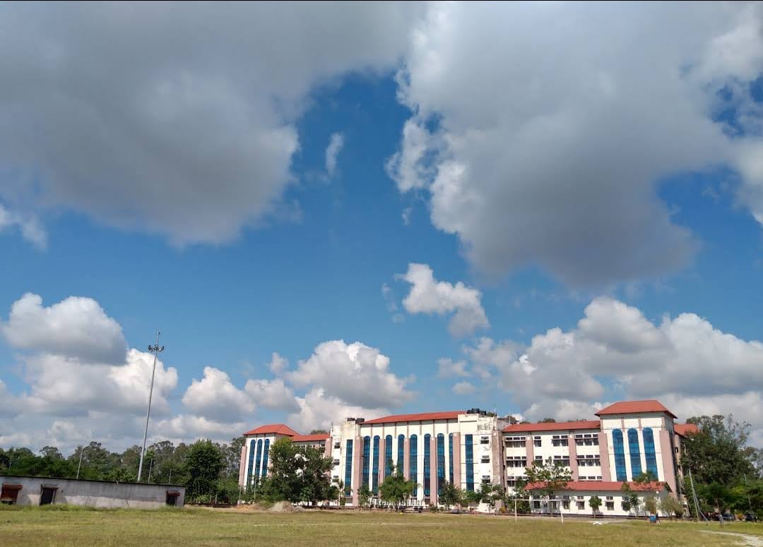 A Tezpur Medical College campus view, Tezpur