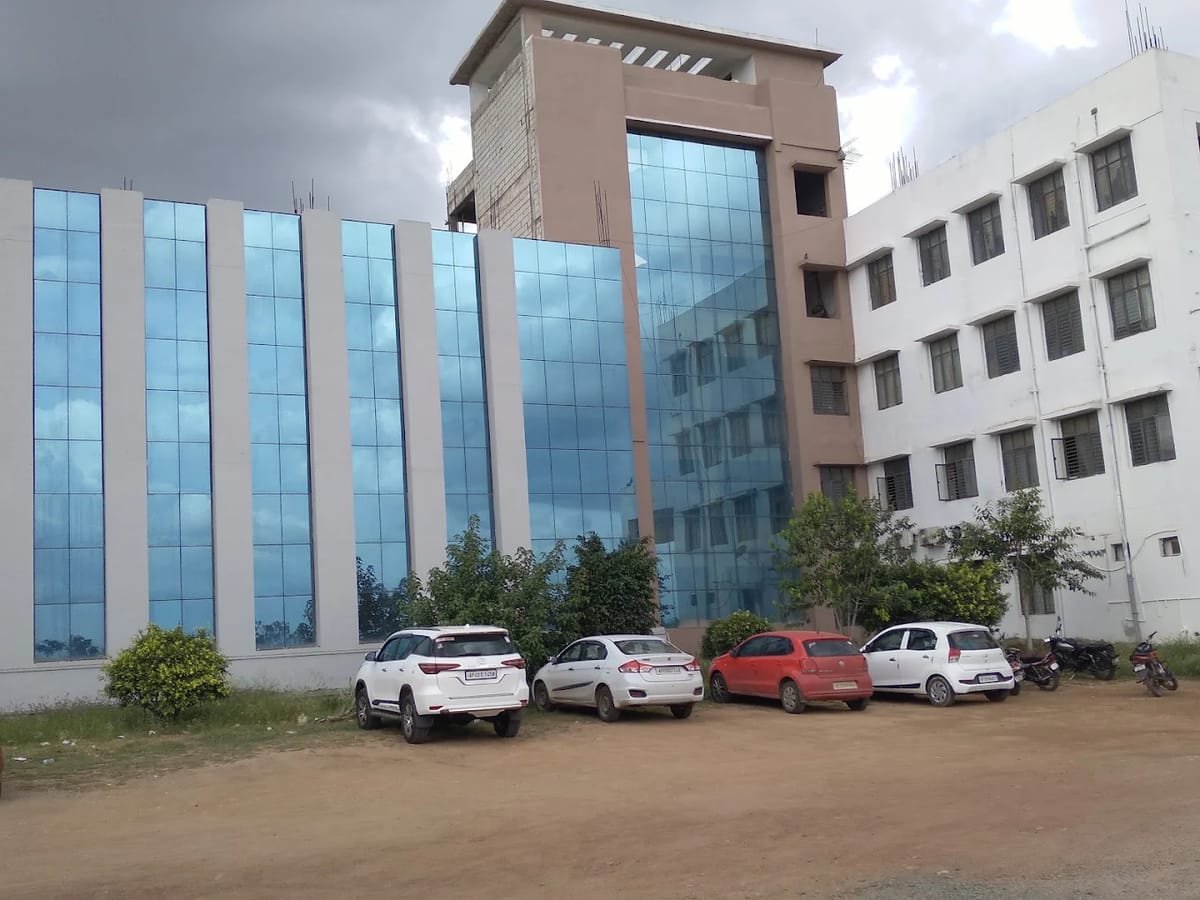Back Gate at Viswabharathi Medical College, Kurnool