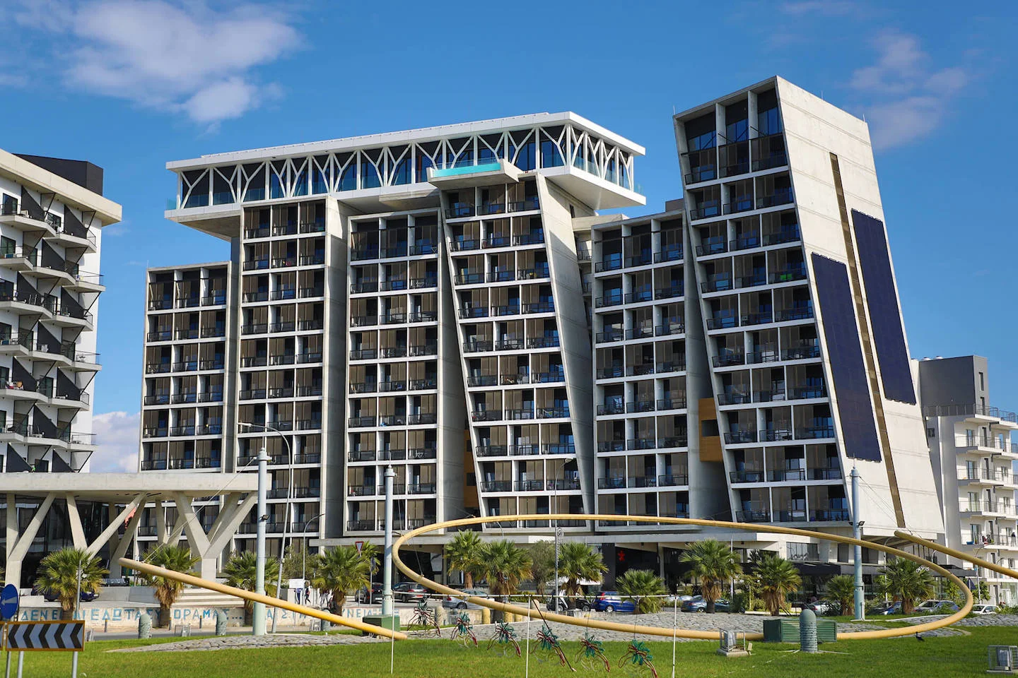 Studentenwohnheim für Medizinstudierende an der University of Nicosia auf Zypern.