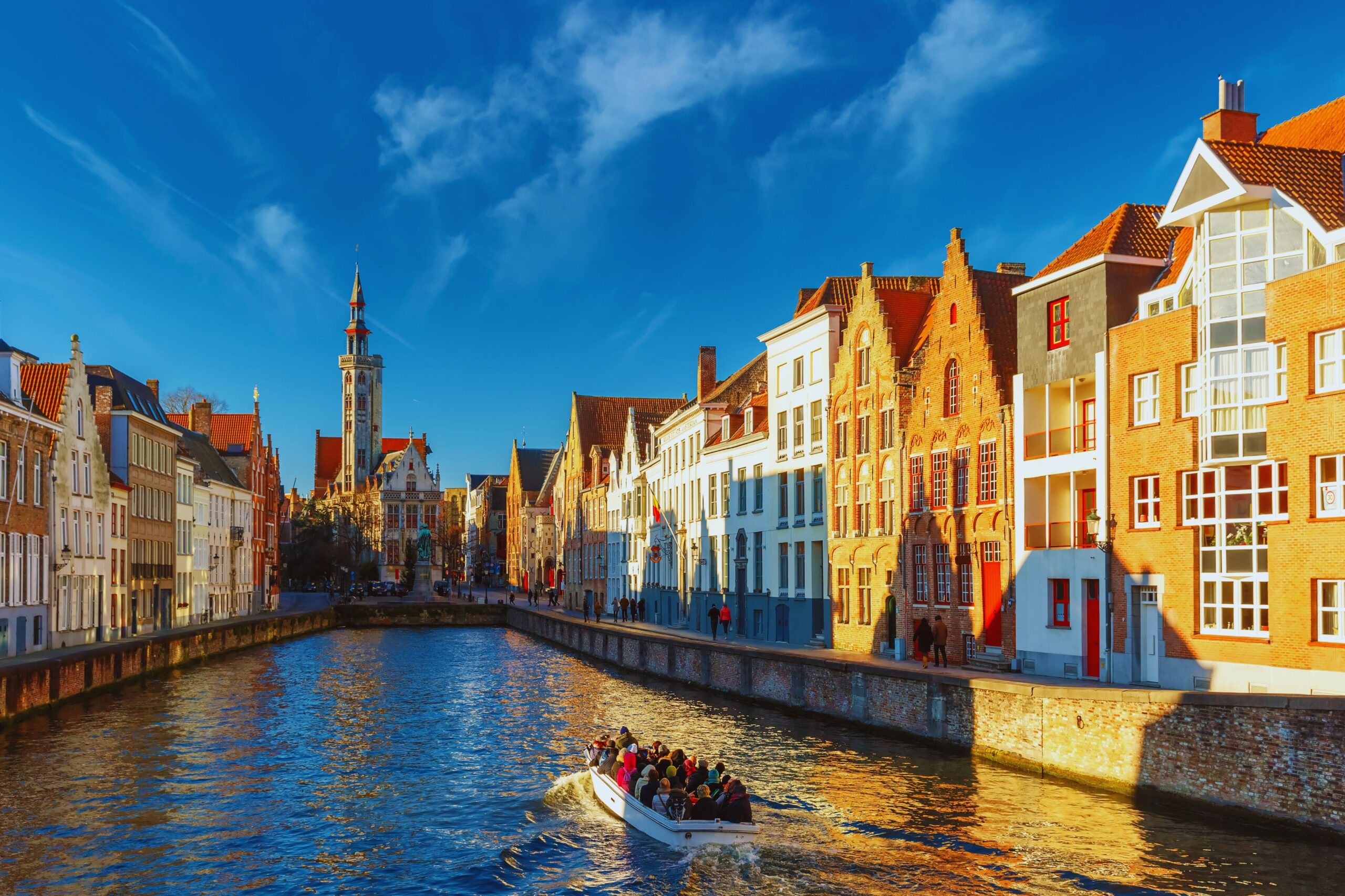 Bruges' canals, Belgium