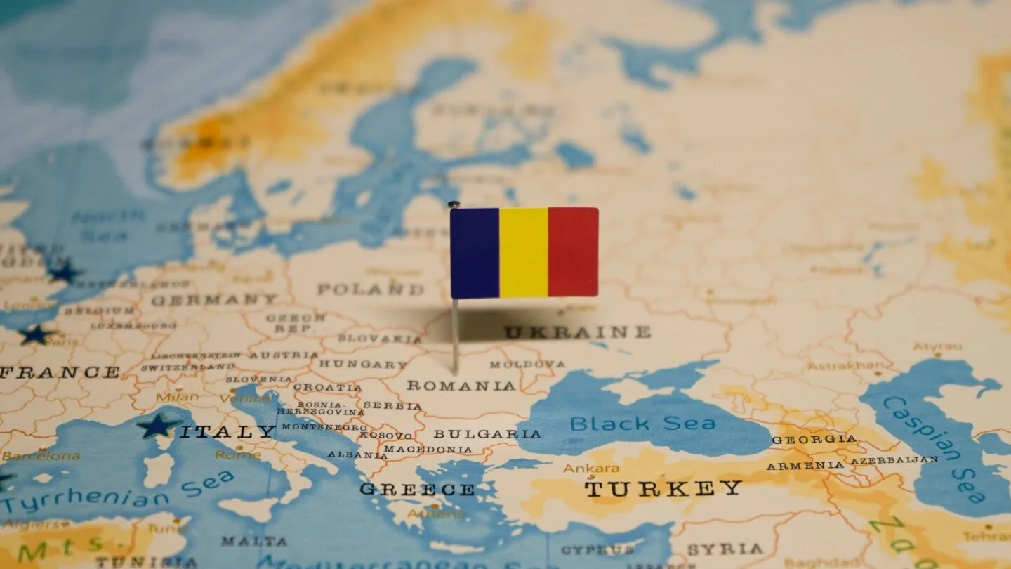 The,Map,And,Flag,Of,Romania. united nations educational scientific at bucharest medical university - medical psychology government university recognition nmc
